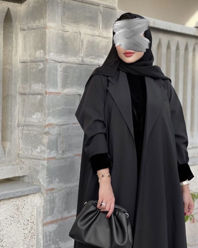 Ensemble blazer fond de robe + foulard – Image 3