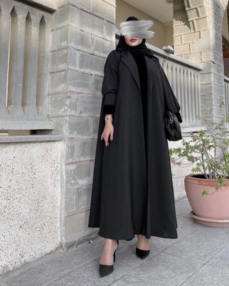 Ensemble blazer fond de robe + foulard – Image 4
